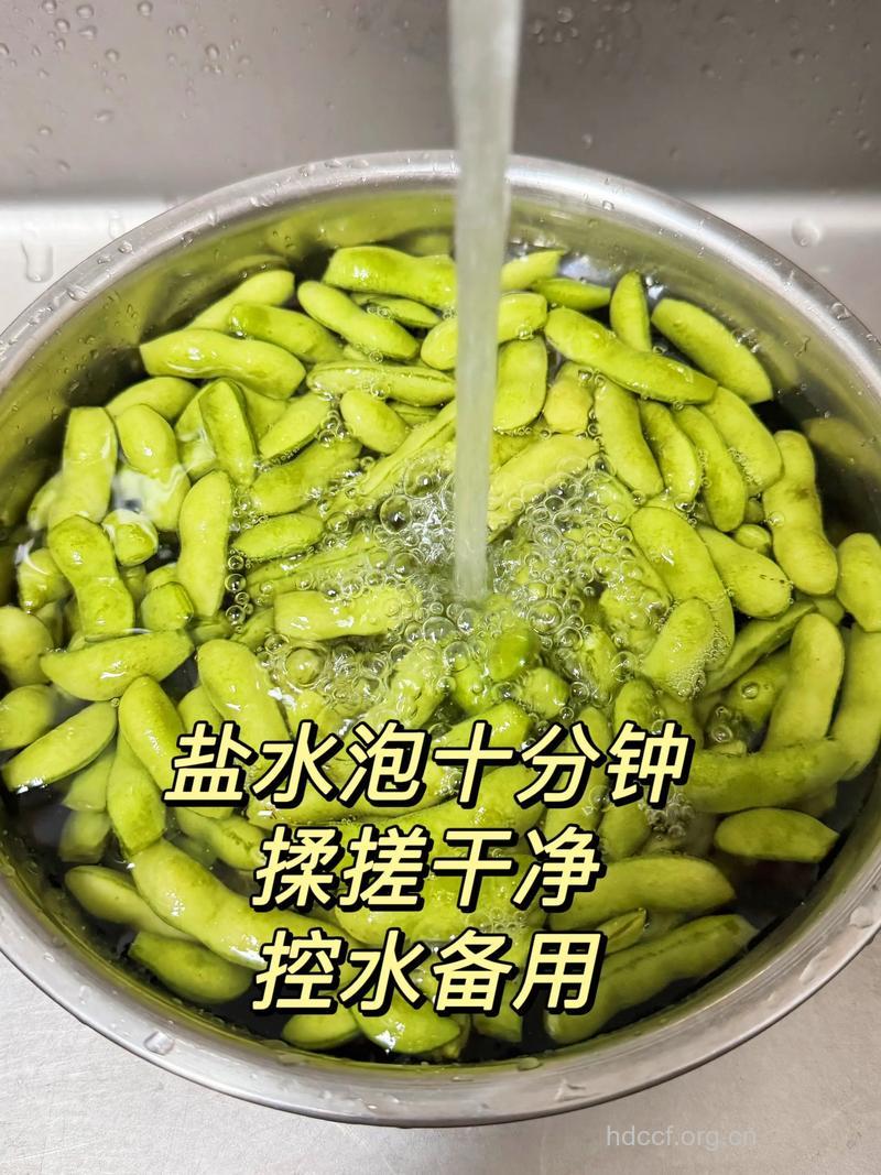 盐水毛豆的做法大全