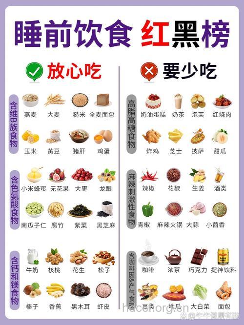 七种食物会导致睡眠不好