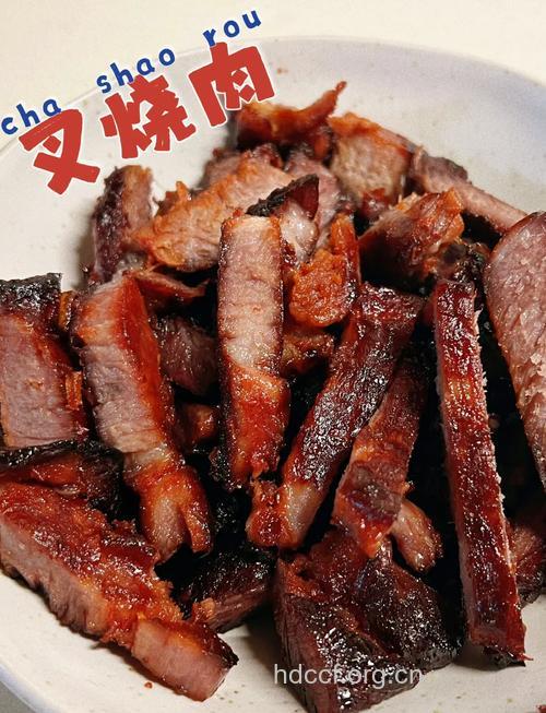 蒜香叉烧肉干的做法