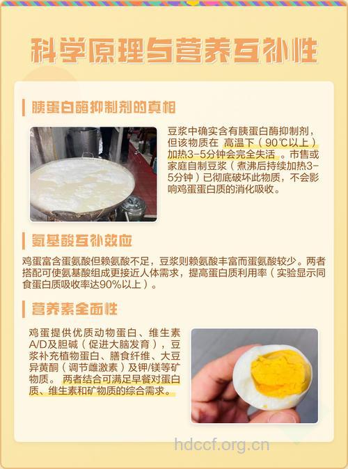 豆浆和蛋到底能否一起吃