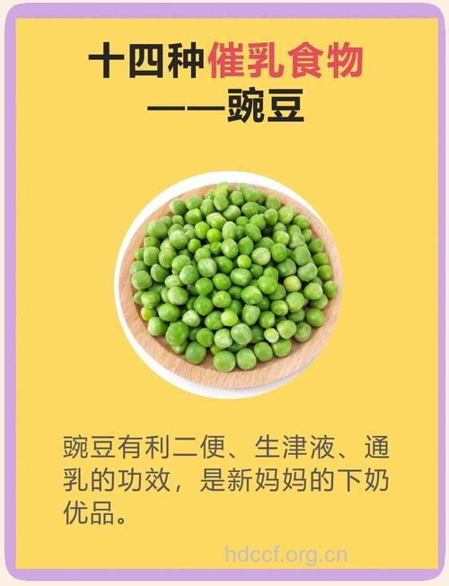 孕妇吃豌豆可增加奶量
