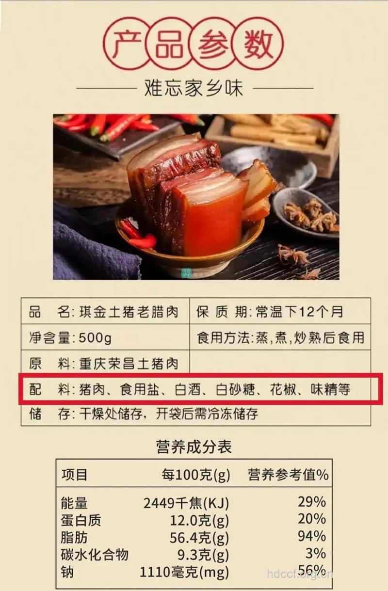 备年货：腊肉应该如何挑选