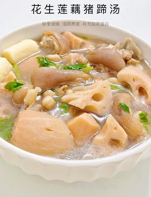 DIY美食——莲藕花生猪脚汤