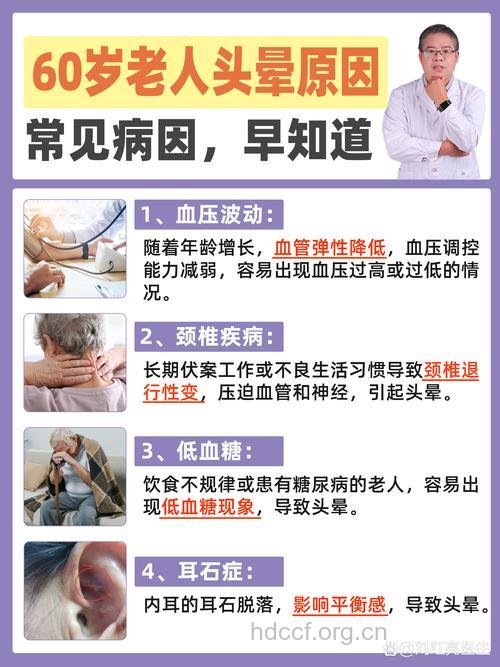 导致老人头晕的6个原因