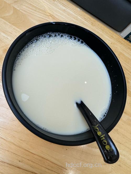 中式早餐：营养豆浆