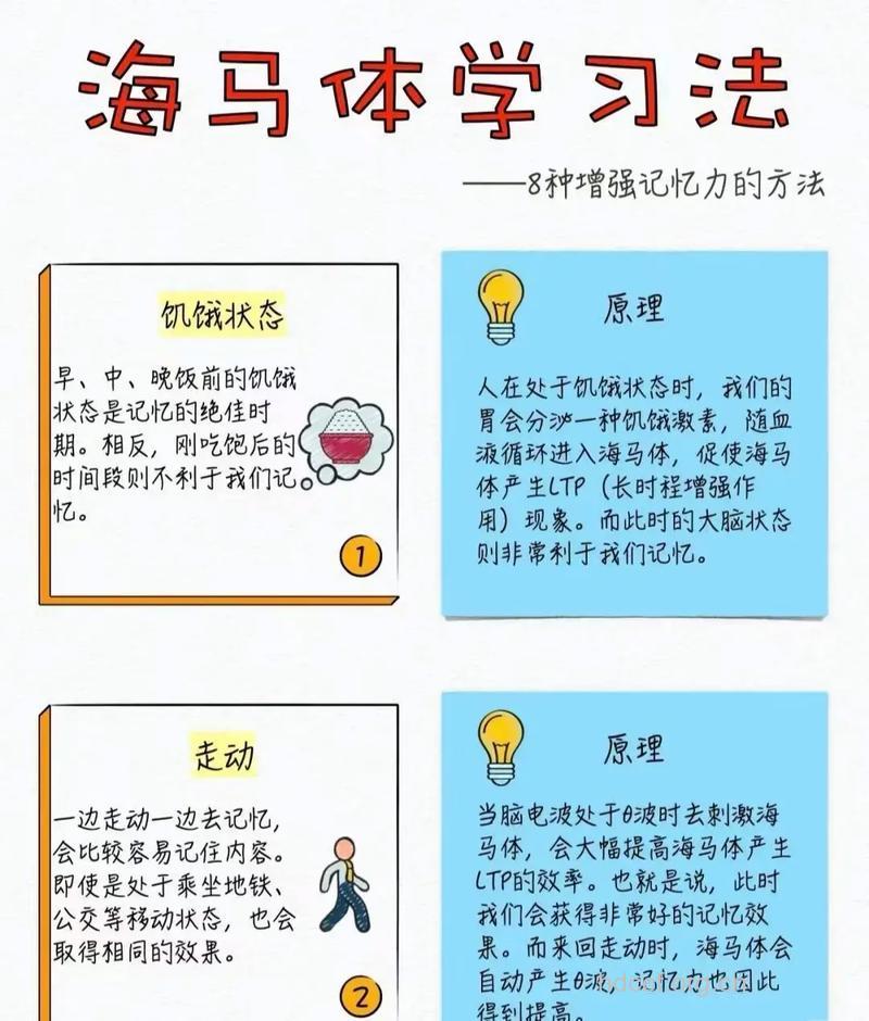 改善记忆力的6个妙招