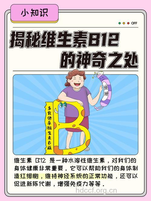 让你成为完美肌肉男的因素（维生素B12）