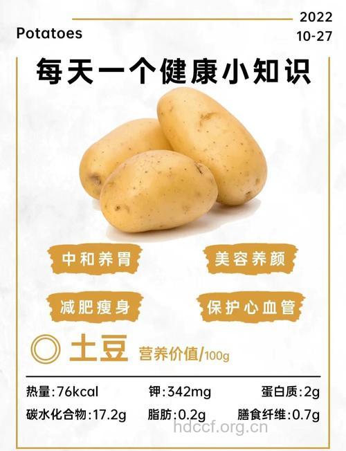 土豆可以帮助女人美容减肥