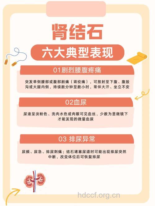 肾结石患者有可能出现什么症状