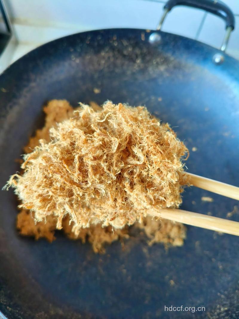 家庭制作美味肉松