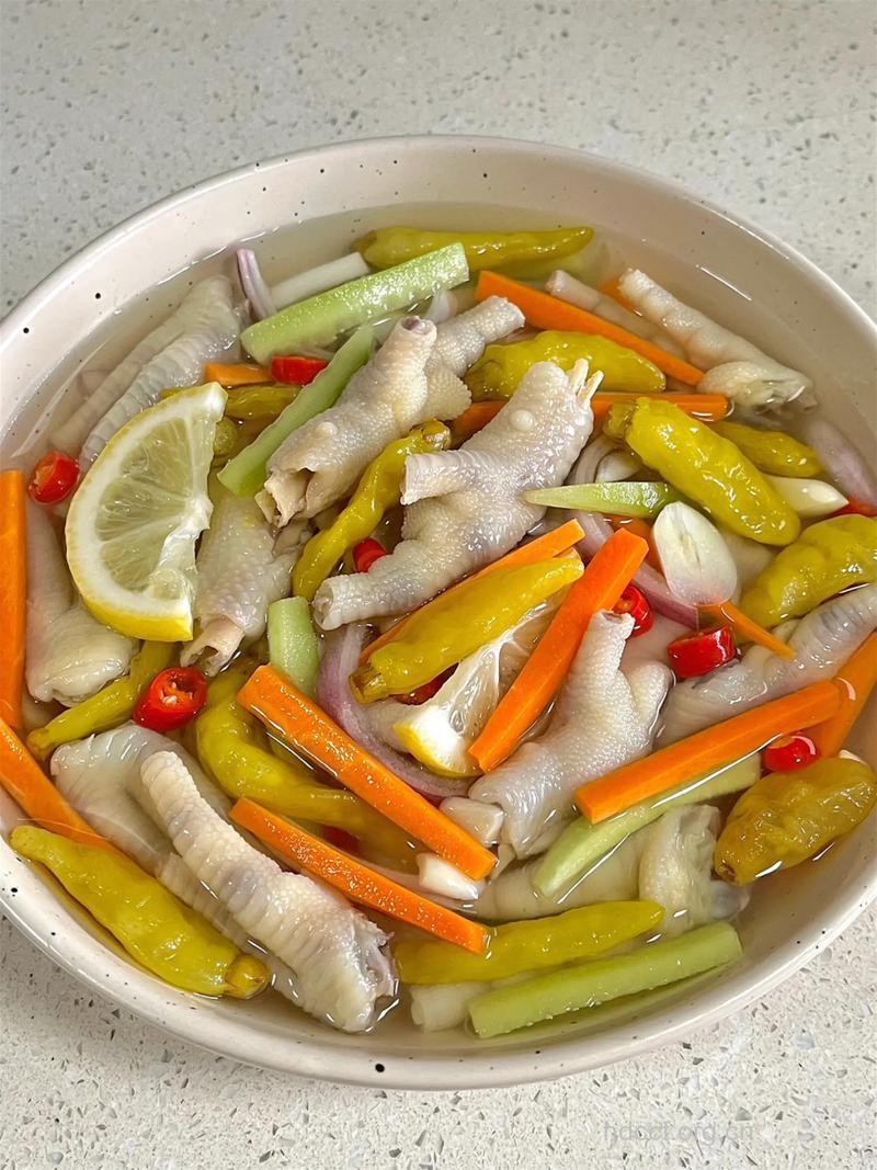 美味泡椒凤爪自制