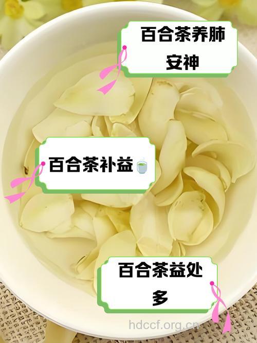 百合金银花茶的泡法及功效