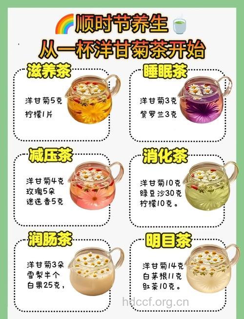 洋甘菊茶的泡法及功效