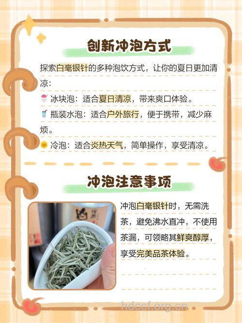 白豪银针茶的泡法及功效