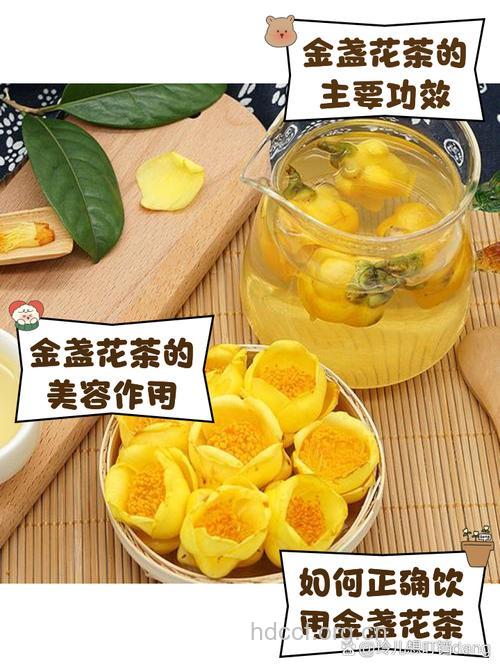 金盏花茶的泡法及功效