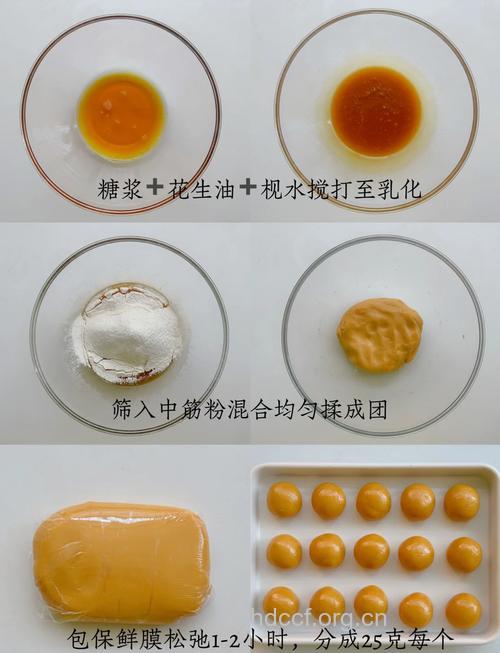 四种月饼的简单制作方法