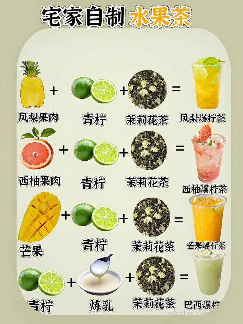 夏日如何自制健康美味的饮品