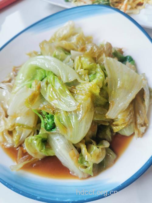 大白菜焯一下再炒更营养