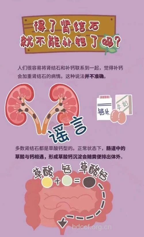 光补钙不运动易导致肾结石