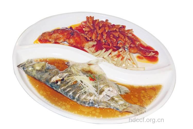 美味食谱之双色鳜鱼