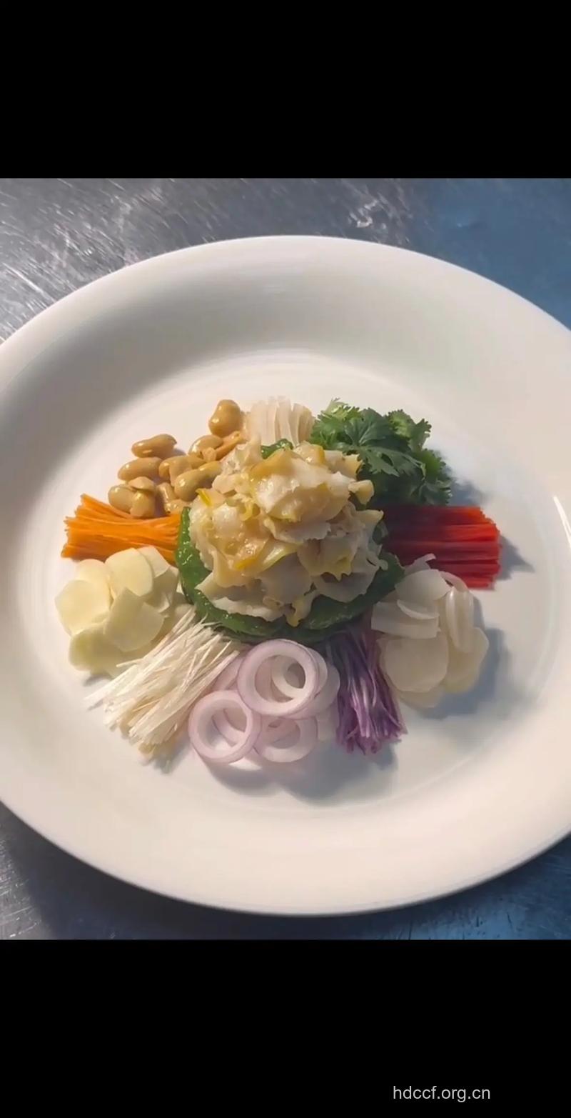 美味食谱之玫瑰玉叶捞螺片