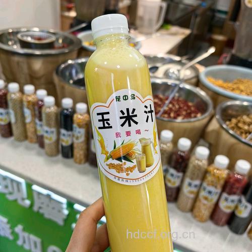 夏季饮品之香浓玉米汁