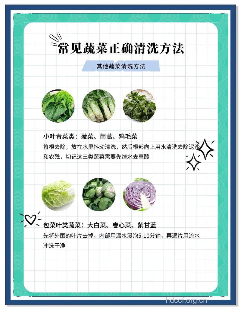蔬菜怎么洗才正确