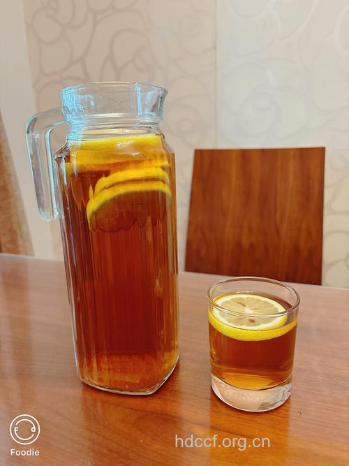 夏日冷意之柠檬红茶