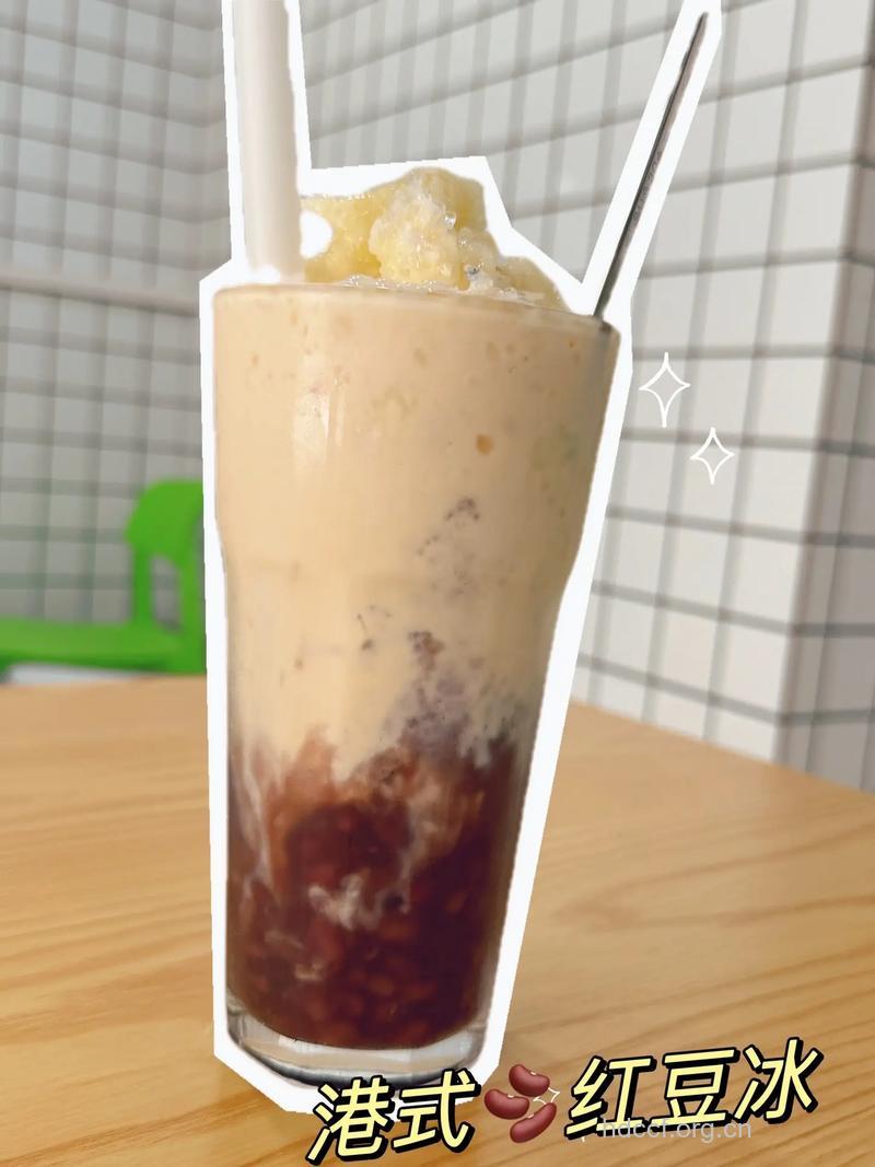 夏季冷饮之初恋红豆冰