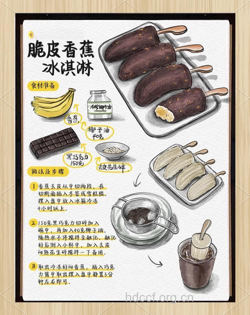 夏季冷饮之香蕉冰淇淋的做法