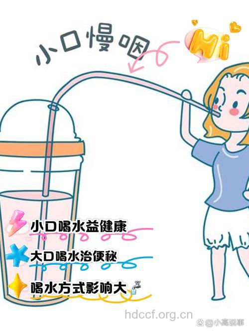 喝水大口小口有什么不同