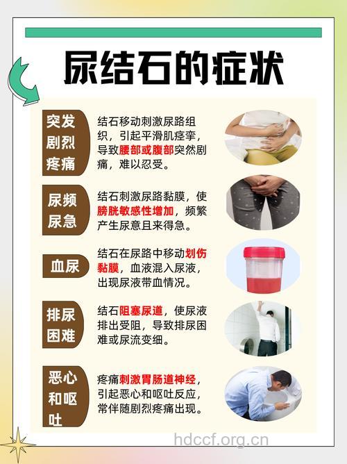 尿路结石有多大 症状就有多突出