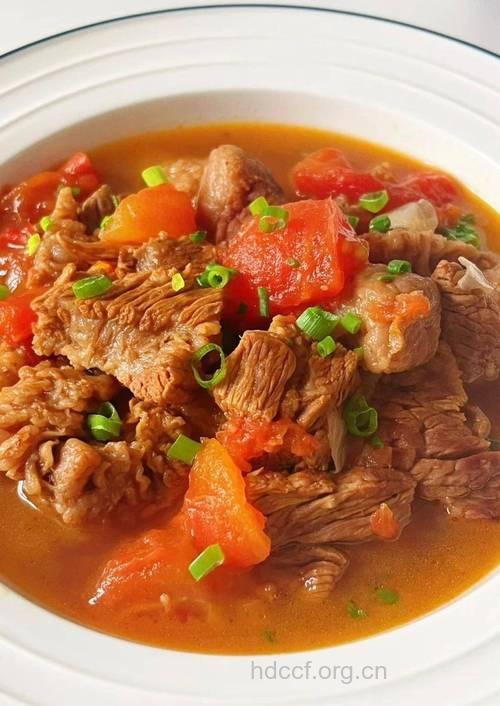 啤酒茄汁炖牛肉——健康食谱