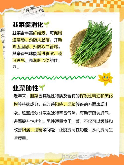 春季必吃的蔬菜 韭菜的营养作用