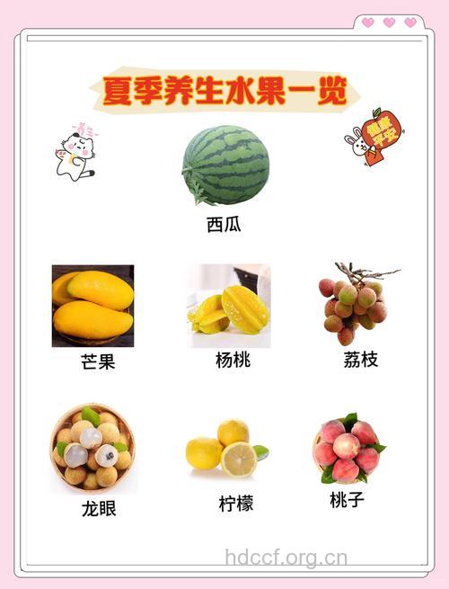 夏季养生水果 吃什么好