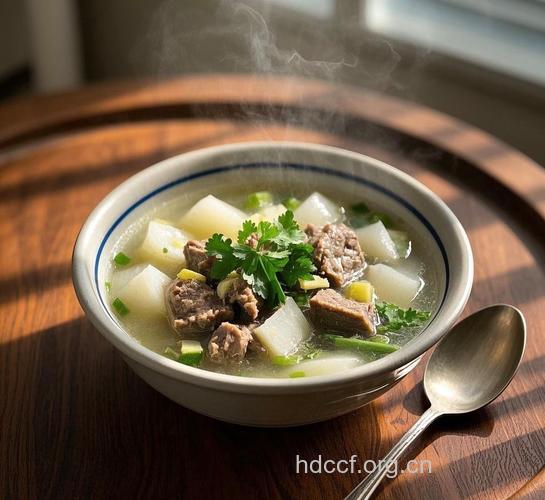 秋冬吃羊肉萝卜温补强身