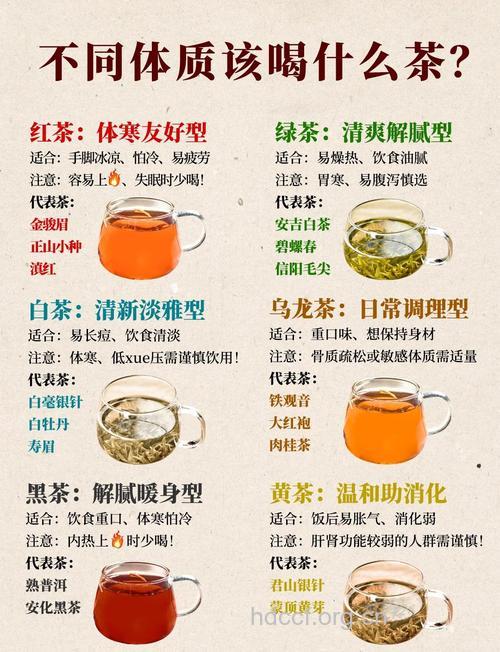 如何根据体质选择茶