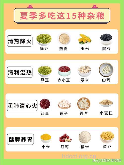 夏季应该如何吃粗粮