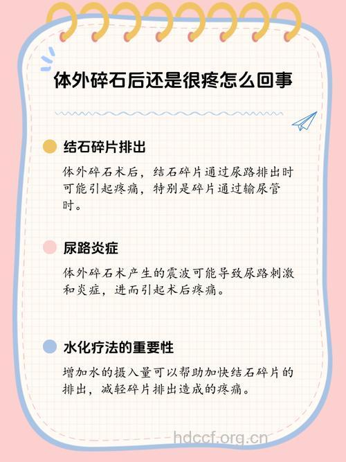 碎石后可能引起哪些并发症