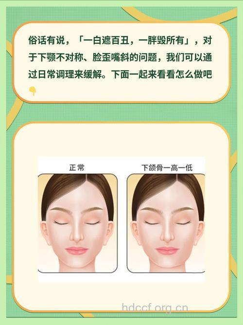 歪脸矫正方法 找到原因才能找到方法