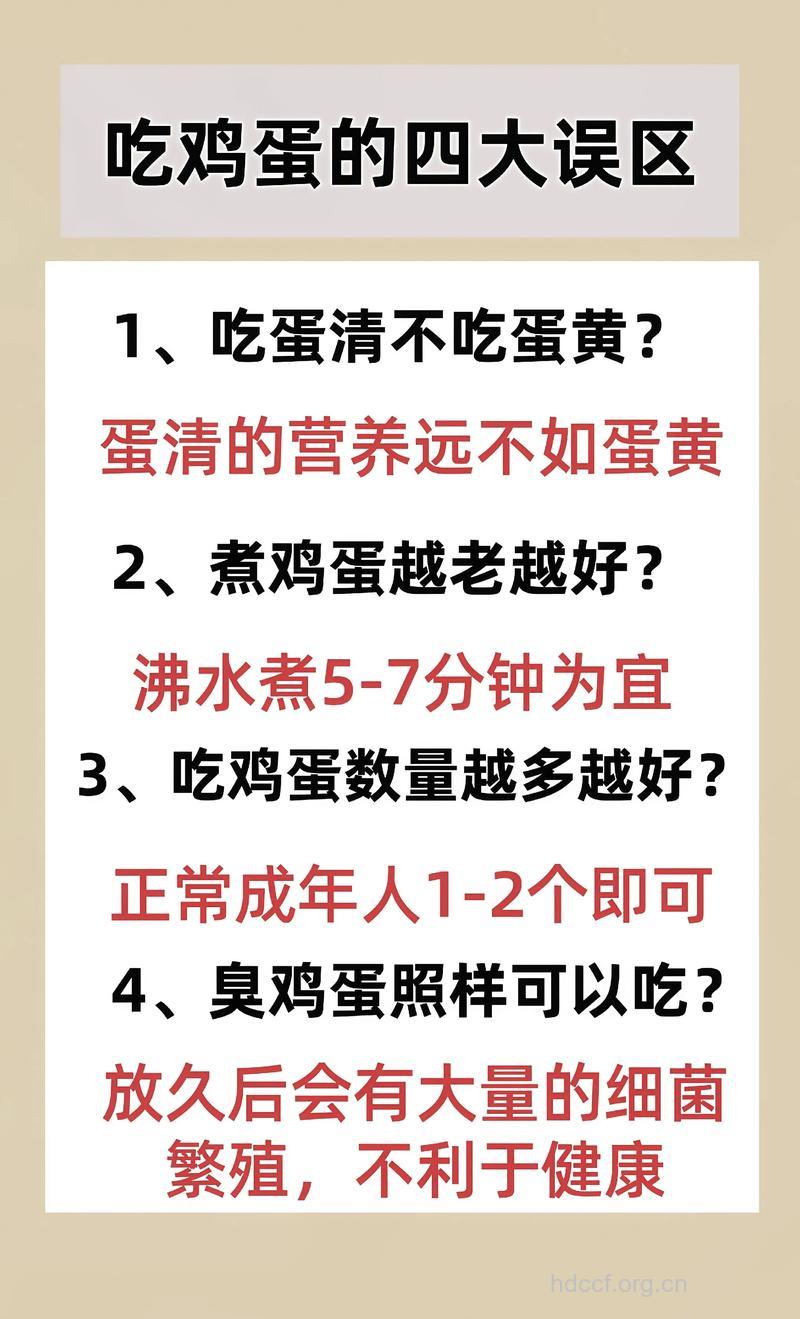 食物百科 吃鸡蛋的误区有哪些