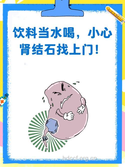 炎夏喝错饮料当心肾结石