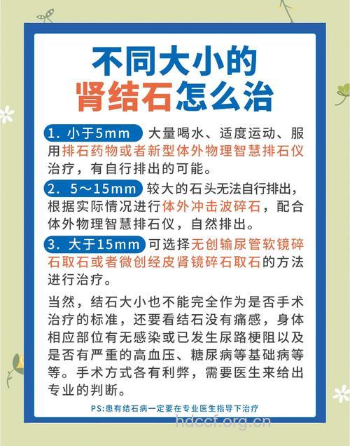 肾结石三大疗法的运用