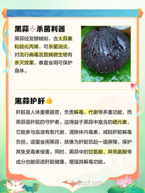 黑蒜有用吗？盘点黑蒜的作用