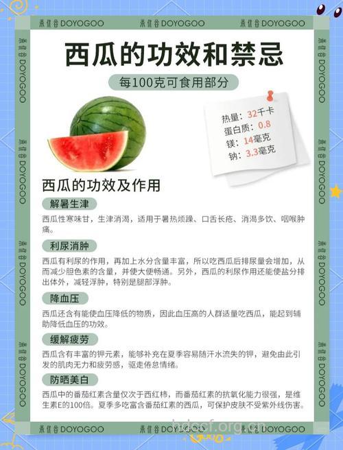 吃西瓜的四大食用禁忌 你真的了解吗