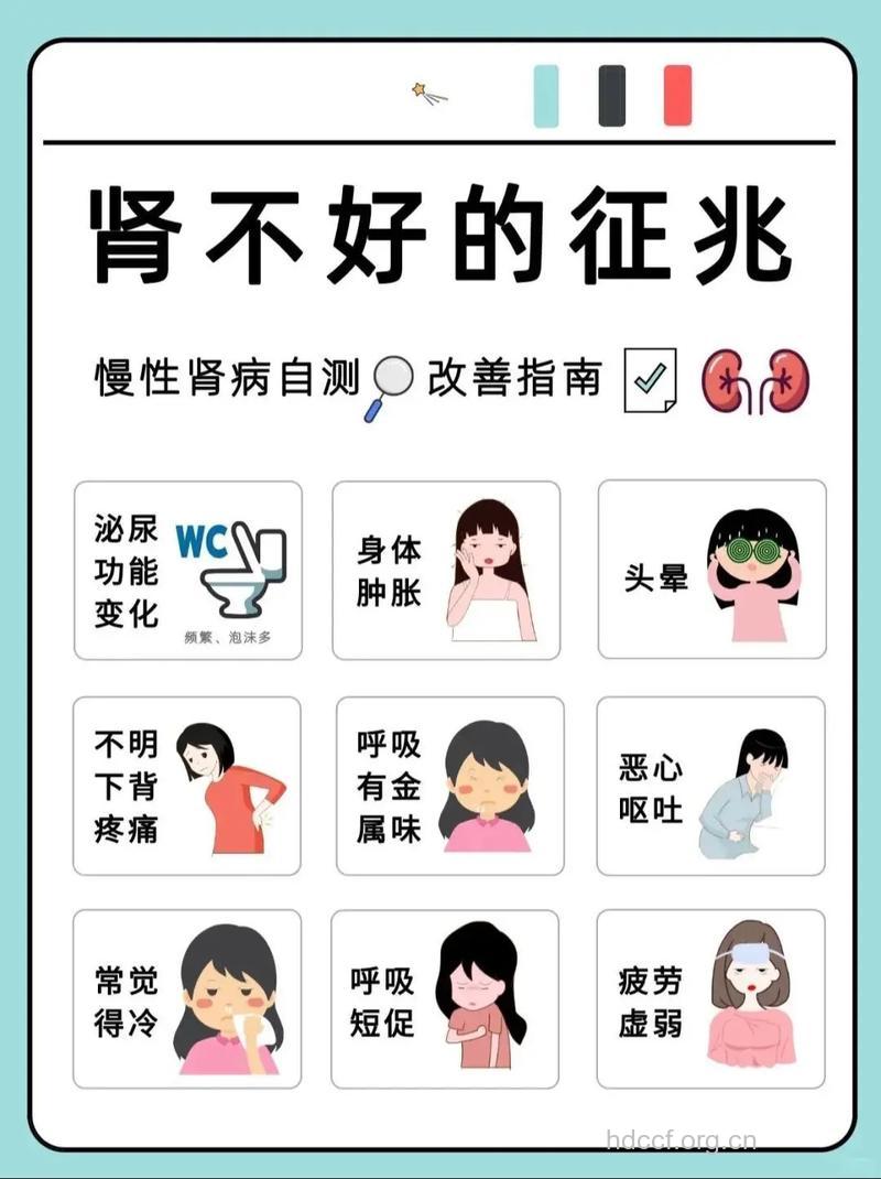 肾衰竭症状多 4个方法来检查