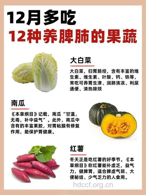 防治疾病的蔬果推荐
