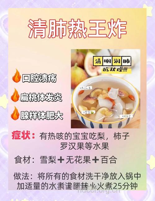 对症食疗 冬季上火吃什么好