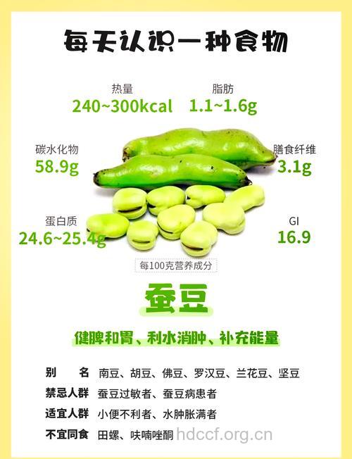 蚕豆的五大营养价值