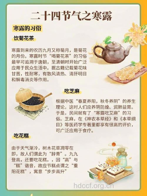 寒露节气饮食养生注意事项